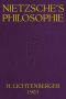 [Gutenberg 63366] • Nietzsche's Philosophie